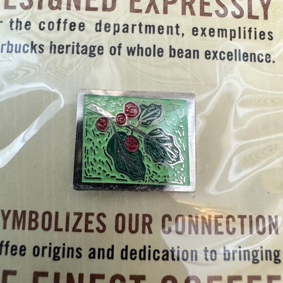 Starbucks Barista Apron Pin Employee Award Brand New - Picture 2 of 5